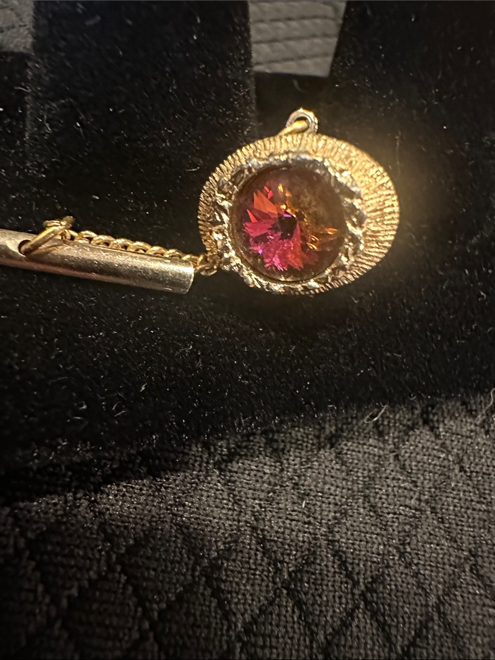Vintage Swank Cuff Links & Tie Tack - Picture 8 of 9